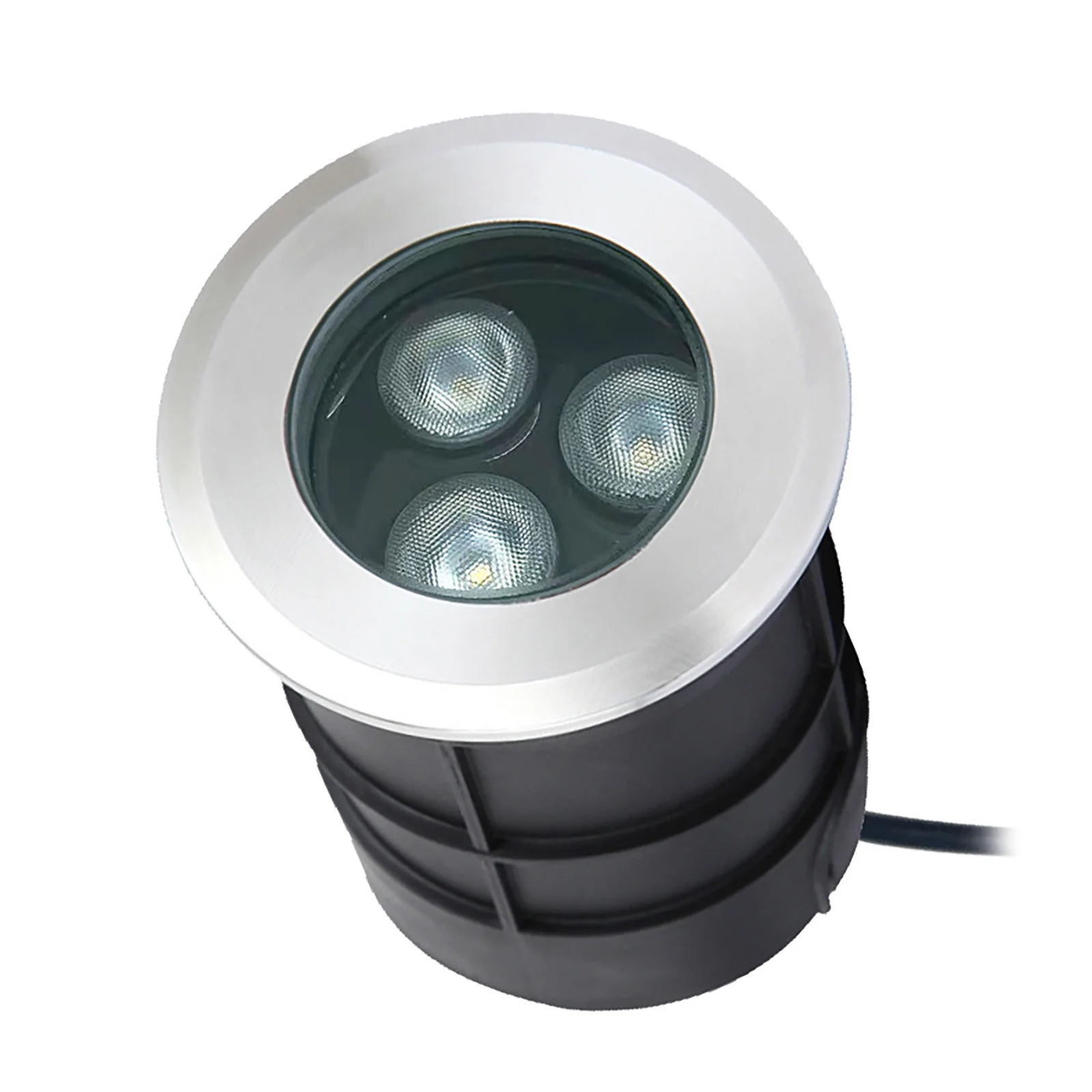 75MM 10W 12v-24v IP68 Cree XTE Chip kolam renang pencahayaan semua baja tahan karat LED lampu bawah air