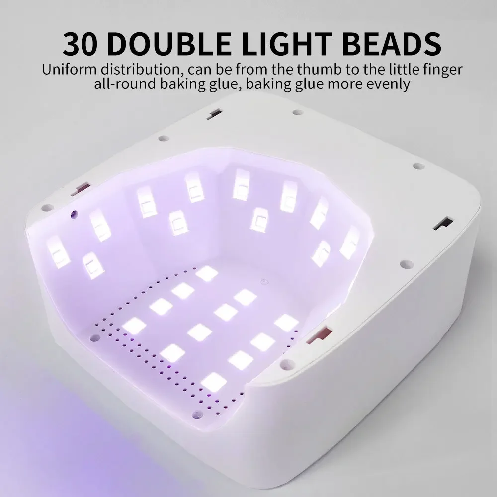 Nail Dryer 30LEDS Nail Lamp UV Lamp for Curing All Gel Nail Polish With Motion Sensing Manicure Pedicure Salon Tool