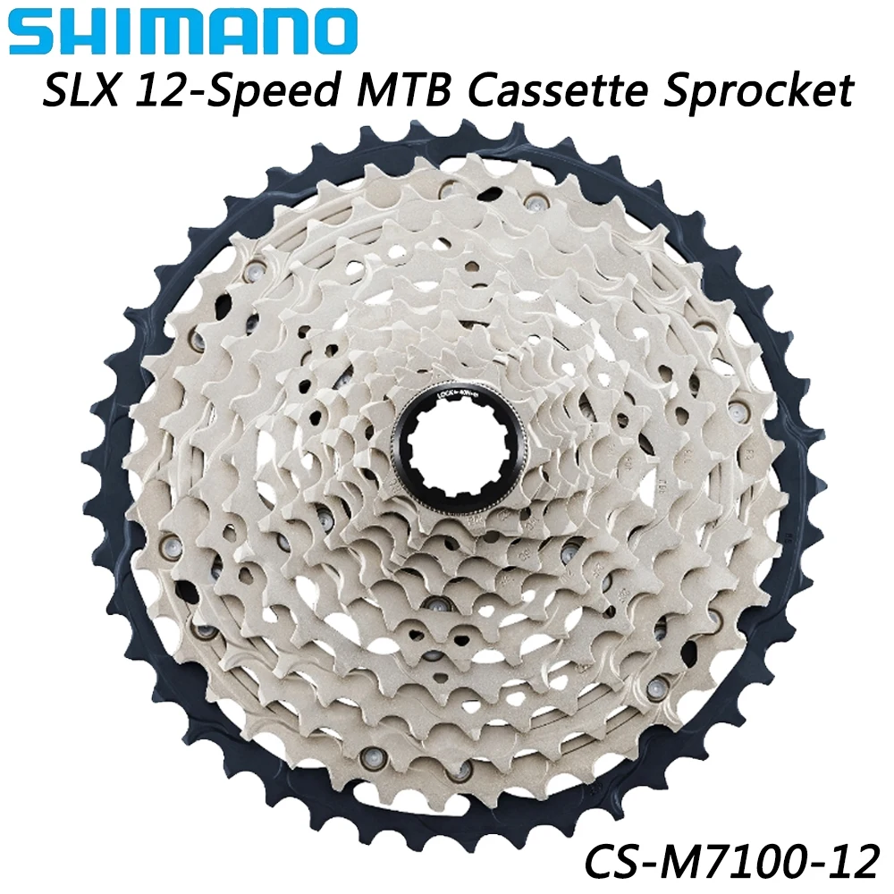 

Велосипедная кассета SHIMANO SLX CS-M7100, 12 Скоростей, Звездочка для горного велосипеда HYPERGLIDE 10-45T 10-51T, свободное колесо, оригинальные детали для велоспорта