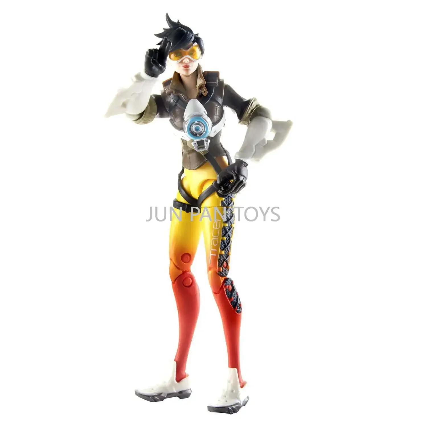 Blizzard Overwatch Ultimates Tracer Collectible Action Figure with Accessories Video Game Character Model Children's Toys Gifts