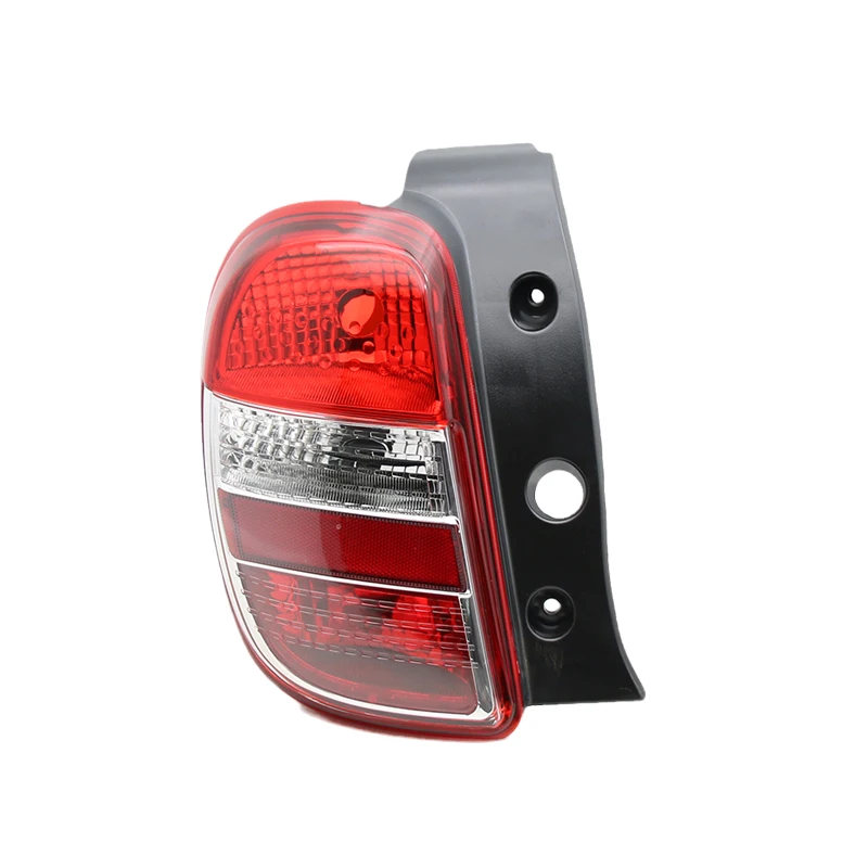 For Nissan March 2010-2017 Car Tail Light Turn Signal Brake Lamp Rear Taillight Housing Without Bulb Car Accessories