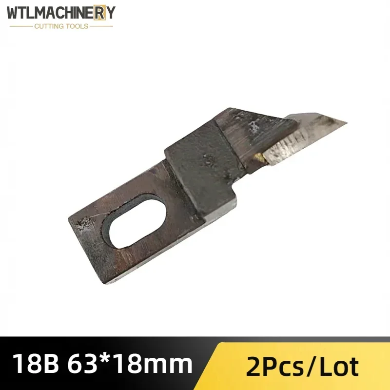 

2Pcs Muller Martini Milling Blade 63x18mm 18B Slotting Knife For Book Binding Machinery
