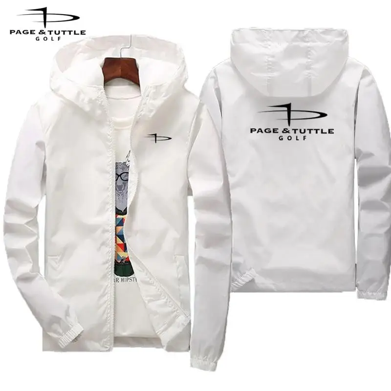 

2024 New Fashion Trend Spring And Autumn Slim Fit Zipper Overcoat Windbreaker Men's Hooded Jacket Fallow Men Coat