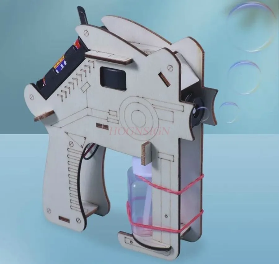 

1 комплект, электрическая машина для изготовления пузырей, обучающие пособия, детские товары ручной работы, научный эксперимент