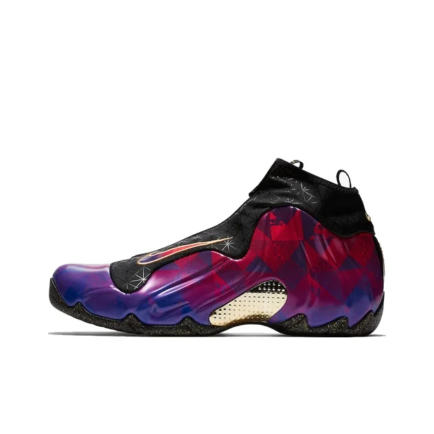 Nike Air Flightposite 1 2019 Cny Mid top Basketball Shoes Unisex Purple Gradient BV6648-605