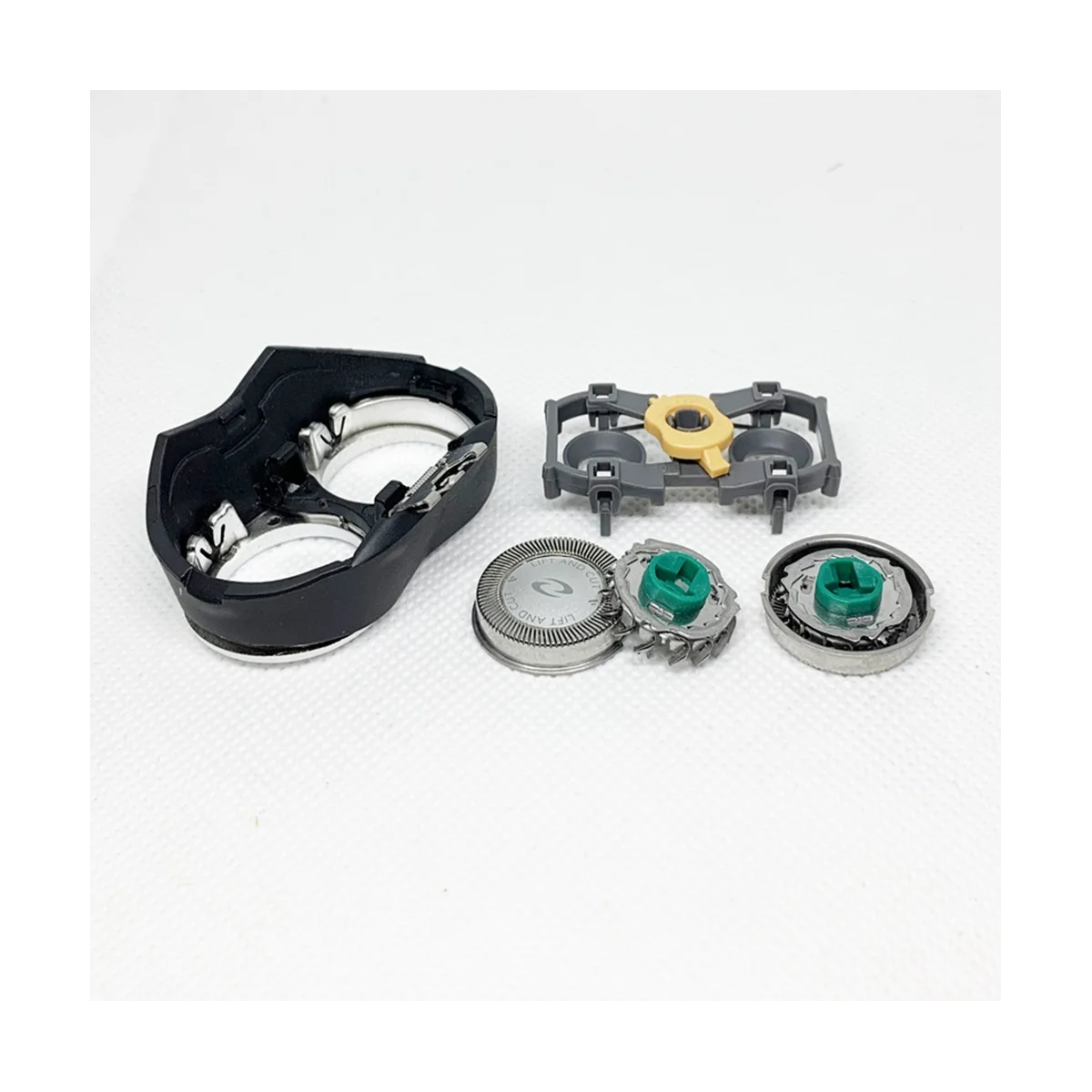 Shaver Replacement Head for Philips Norelco HQ6070 HQ6071 HQ6073 HQ6075 HQ6076 HQ6090 HQ6095 HQ9070 Razor Blade Black