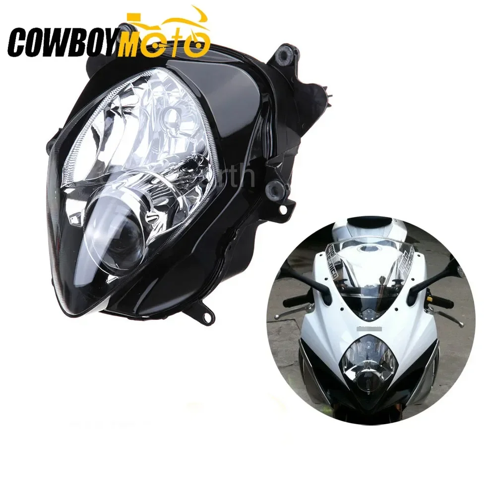 

Motorcycle Front Headlight Head Light Lamp Headlamp Assembly Housing Kit Fit For Suzuki GSXR1000 GSXR GSX-R1000 2007-2008 K7 K8