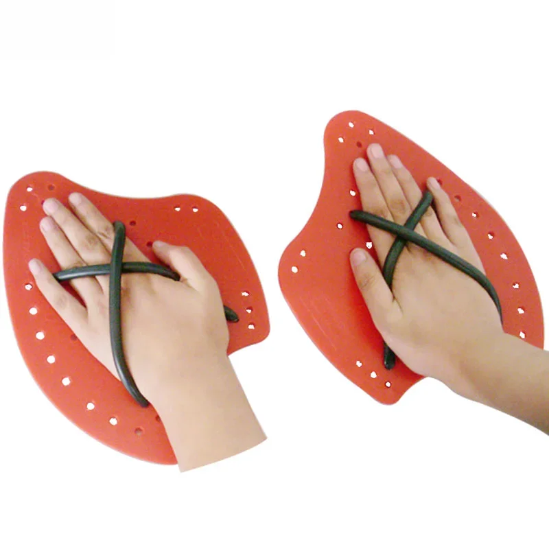 

Axe-style paddle board, for freestyle arm stroke training, swimmer webbed