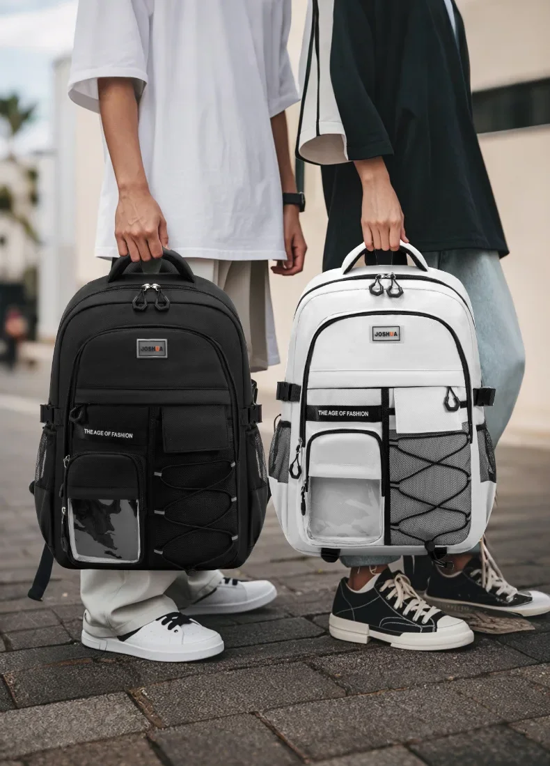 Children School Bags for Teenage Boys Girls Lightweight Junior High School Backpacks Kids Students Schoolbag Large Grade 3-9 sac