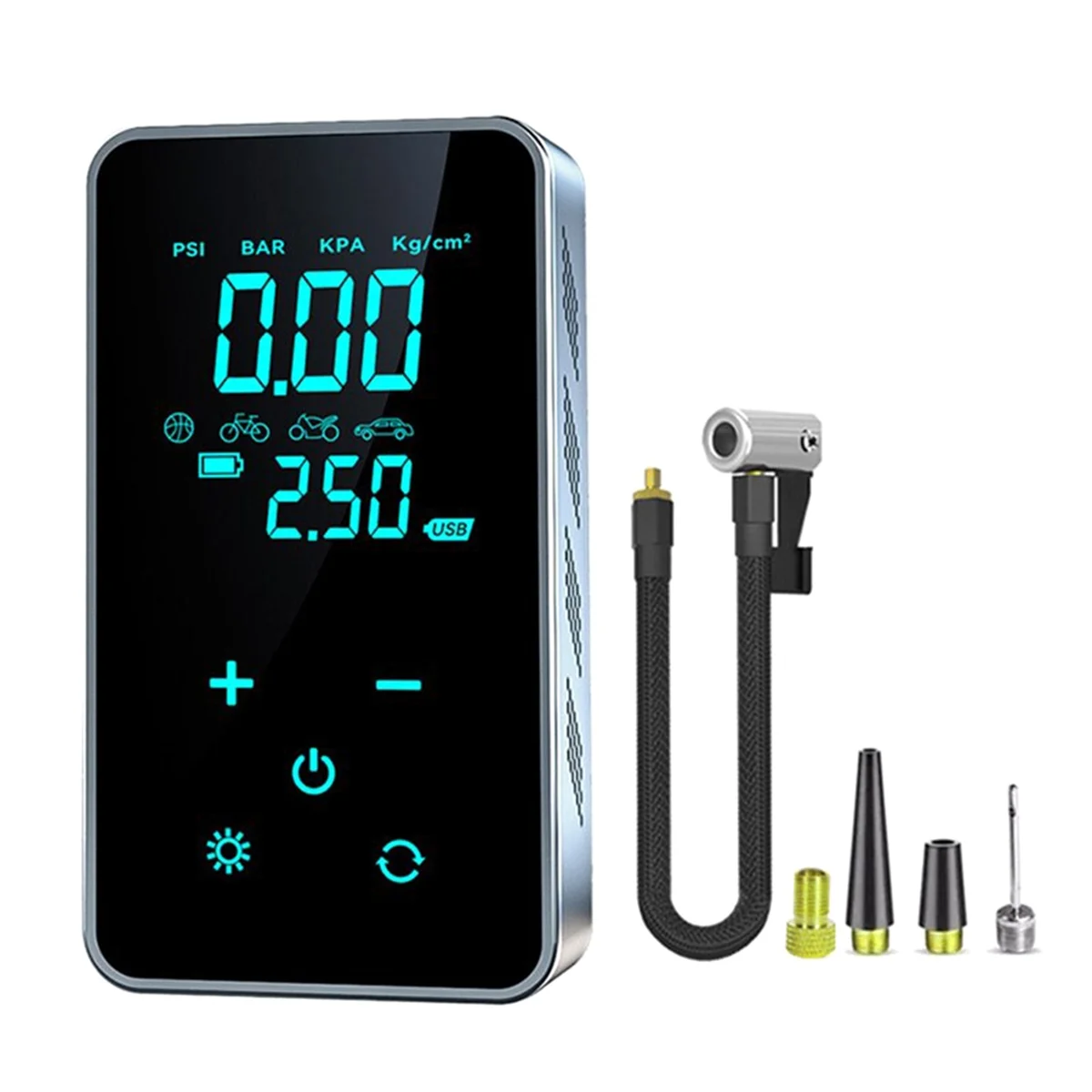 Car Wireless Electric Pump Tire Pressure Monitoring Car Portable Car Tire Electric Pump Inflation