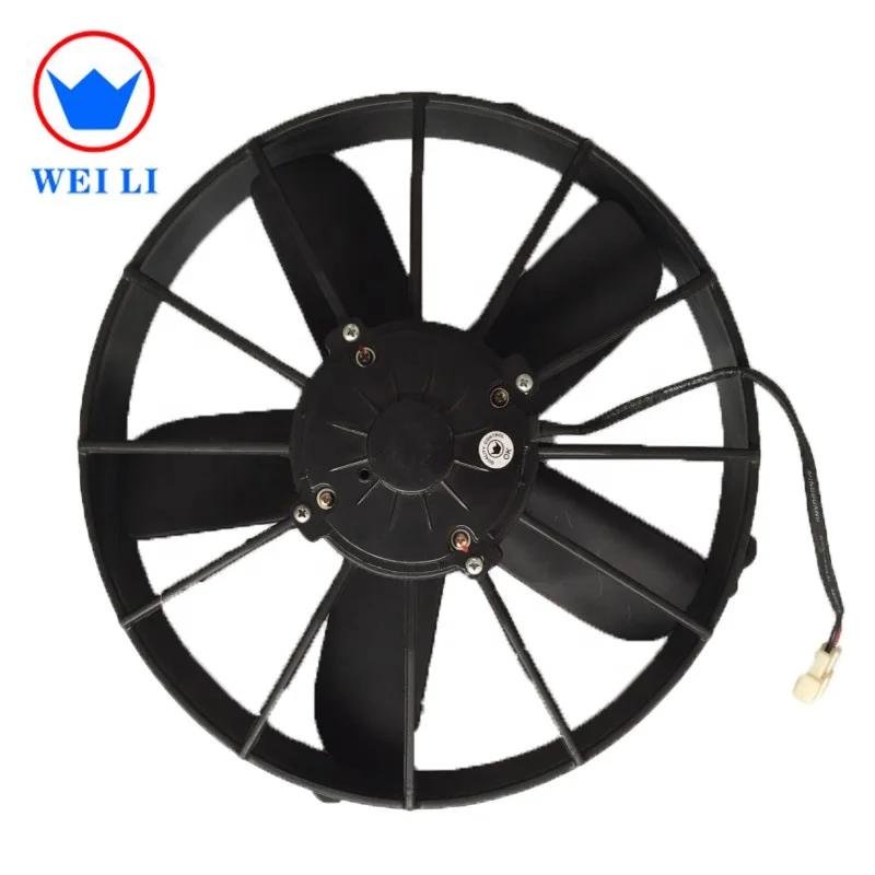 2025 Factory Direct Sales High Output 12v 24v Bus Condenser Fan 12 Inch Fan LNF2201