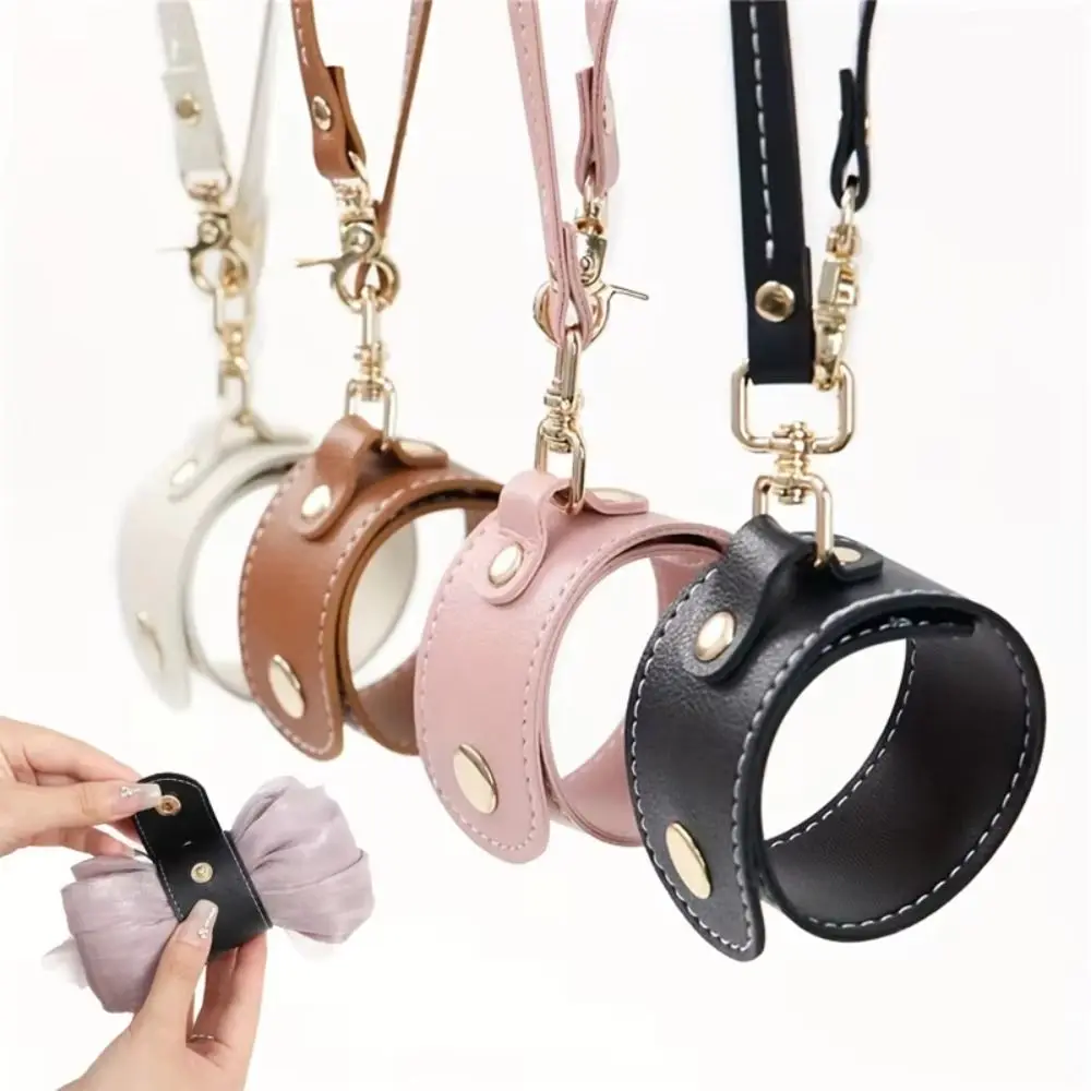 

Detachable Gloves Golf Baseball Hat Clip Solid Color PU Leather Travel Hat Clip Hat Strap Wallet Buckle Hat Holder Luggage