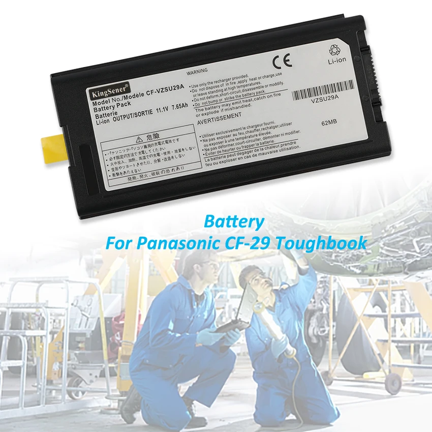 KingSener CF-VZSU29A Laptop Battery For Panasonic CF-29 CF-53 CF-52 Toughbook CF-VZSU29 CF-VZSU29U CF-VZSU29AU CF-VZSU29AS