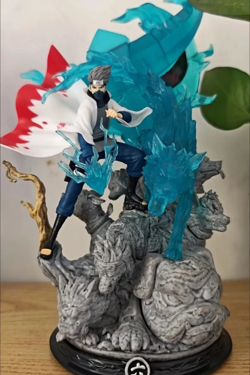 27Cm Nieuwe Anime Naruto Hatake Kakashi Figuren Model Speelgoed Zesde Generatie Ninja Actie Figuren Gk Standbeeld Pvc Verzamelen Geschenken