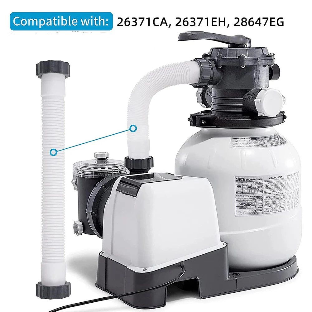 

16 Inch Pool Sand Filter Pumps Hose Swimming Pools Pump Replacement 11535 Interconnecting Hose For Intex Pool Accessories