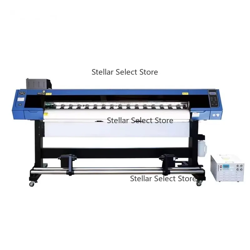 

I3200 Double-Head CMYKW 1.6m Sublimation Printer for Polyester Fabric Printing Machine UV LED Printer Roll to Roll Printing