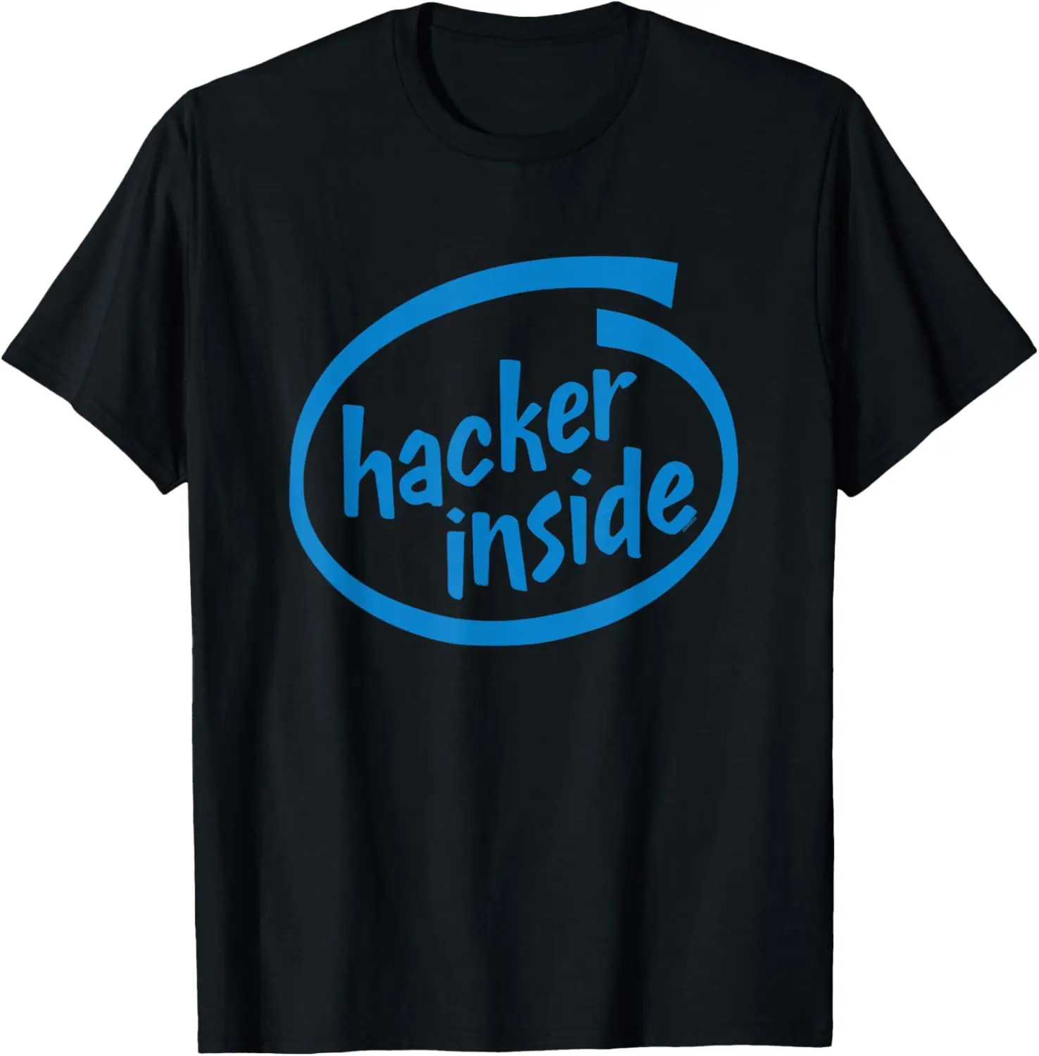 Hacker Inside - Funny Computer T-shirt T-Shirt