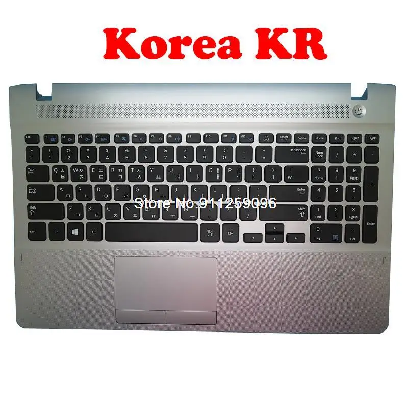 

Laptop PalmRest&Keyboard For Samsung NP270E5J NP270E5G 270E5J 270E5G Korea KR France FR Upper Case With Touchpad New