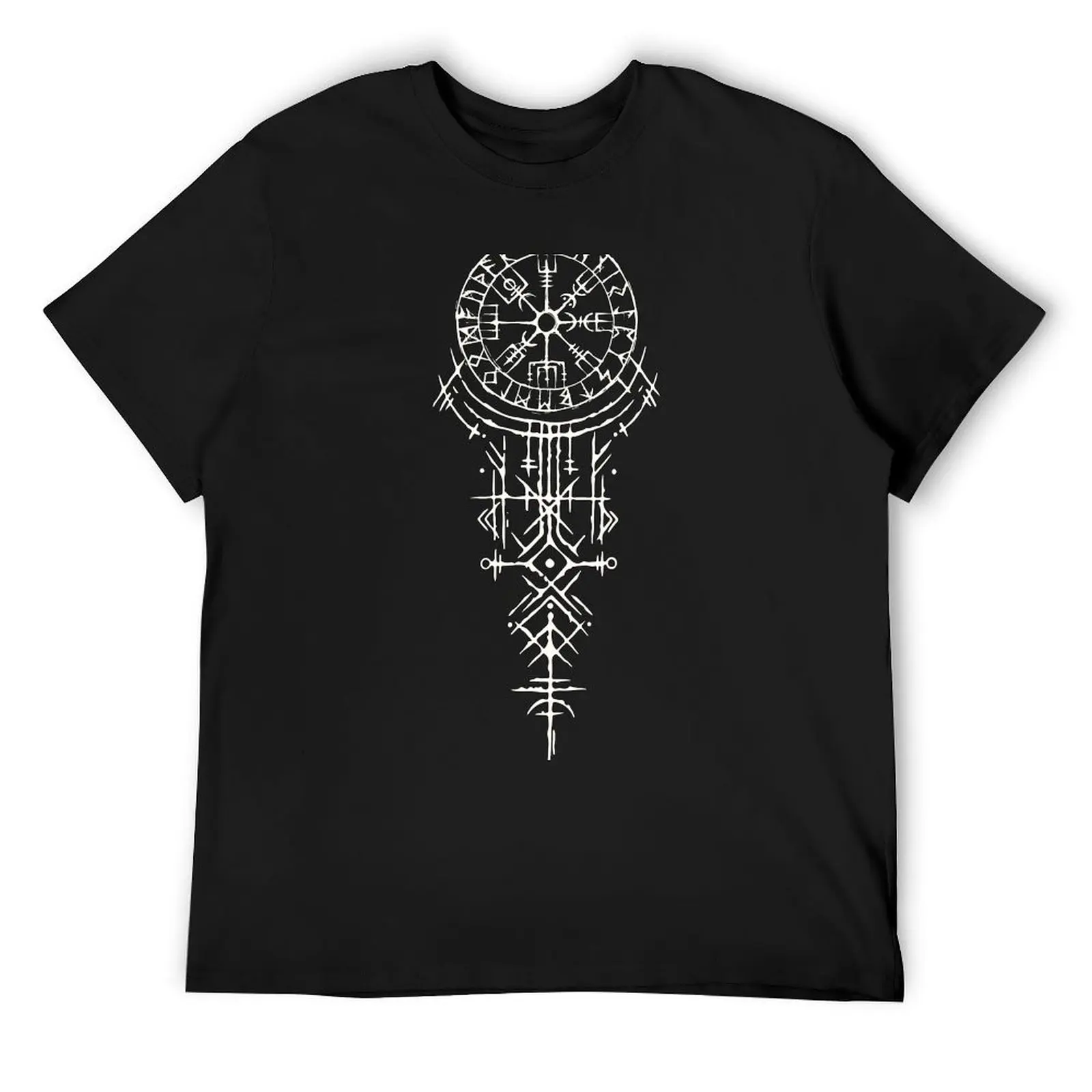 

Vegvisir – Viking Runic Compass T-Shirt shirts graphic tee Funny t-shirts luxury designer cotton t shirt men