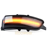 2pc Dynamic Blinker For Volvo S60 I C30 S40 S80 II V70 S40 V50 2007 2008 2009 2010 LED Turn Signal Light Side Mirror Lamp arrow