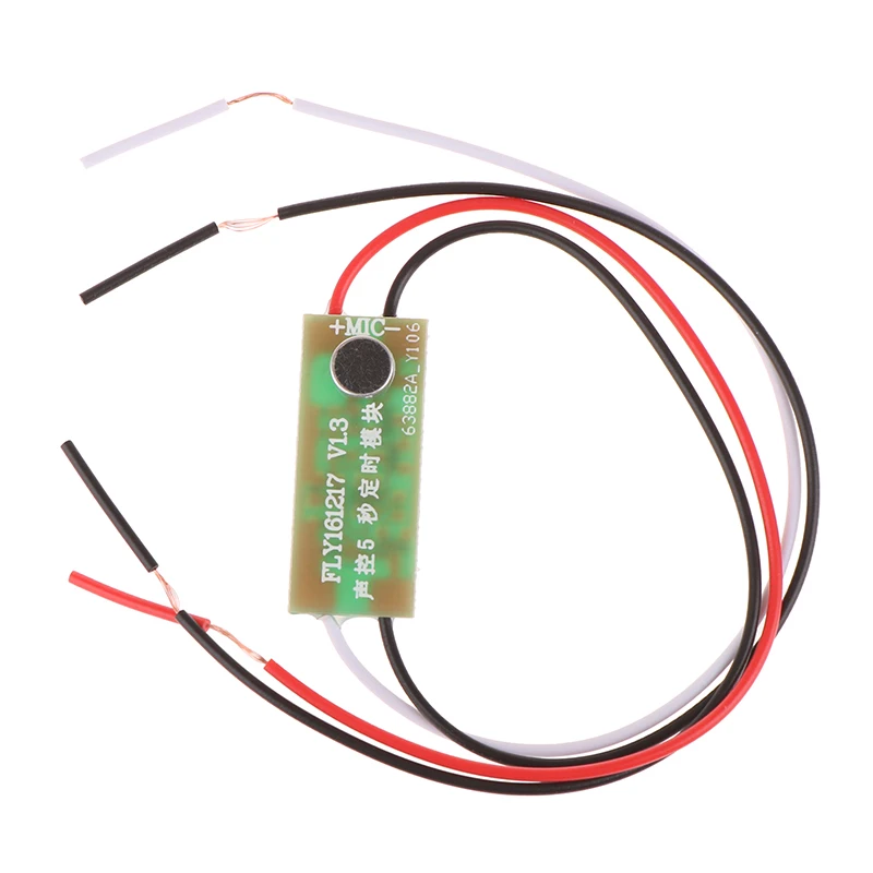 Voice Control Timing Module 5 Seconds Delay Sensor Sound Trigger Circuit Board 3V DIY Technology Production Experiment