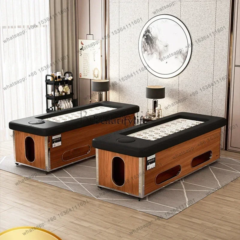 

FG43Automatic Intelligent Smoke-Free Whole Body Open Fire Moxibustion Bed for Home Beauty Salon