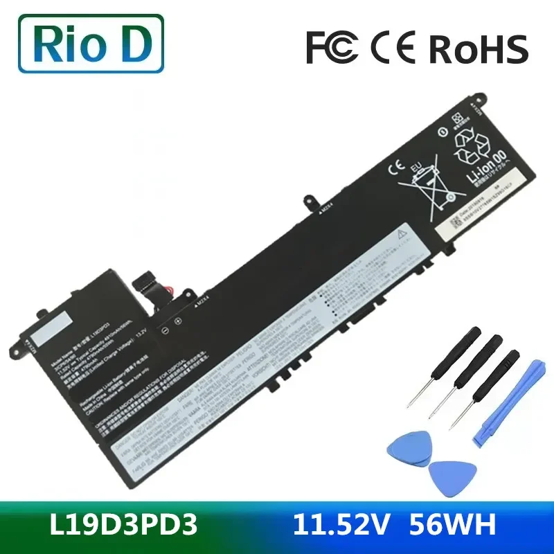

L19M3PD3 11,52 В 56 Втч аккумулятор для ноутбука Lenovo XiaoXin Pro-13 2019 2020 L19L3PD3 L19D3PD3