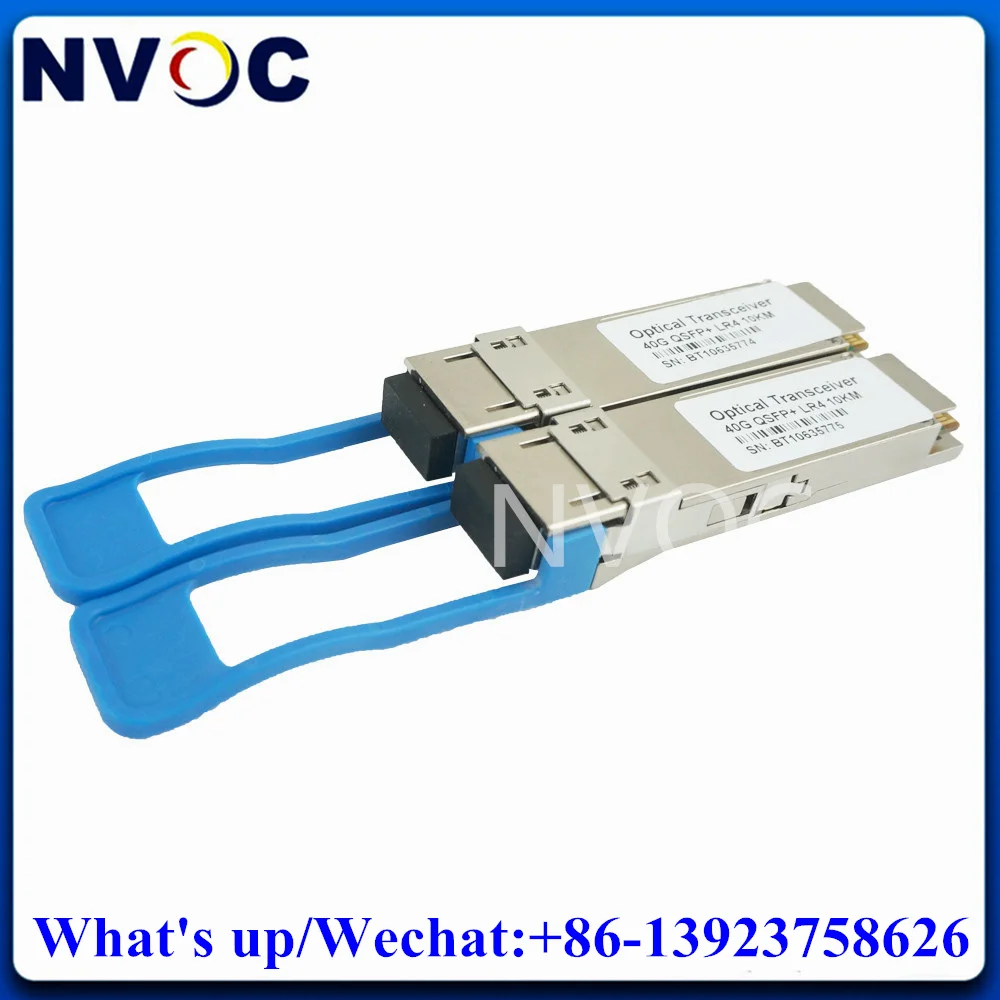 QSFP+ 40G 1310nm Duplex LC 10KM Fiber Module,SingleMode LR4 40GBASE-LR4 Transceiver