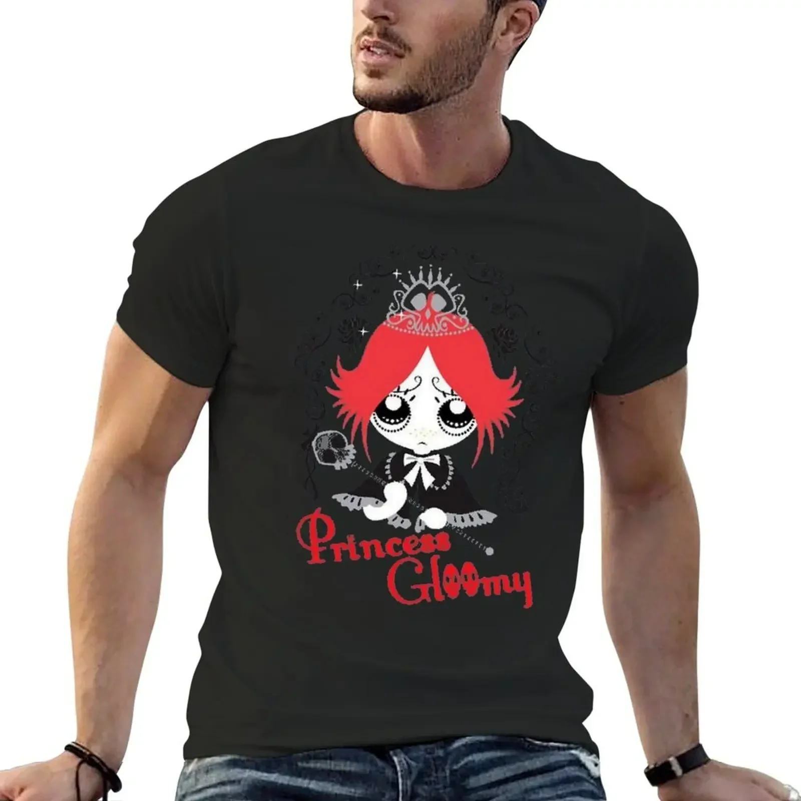 Ruby Gloom - Princess Gloomy T-Shirt customs design your own heavyweights summer clothes vintage tee shirts for men