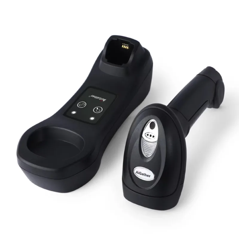 A-1900N Shock Proof Drop Wireless 2D QR Scanner With Charging Base for Factory Production Line