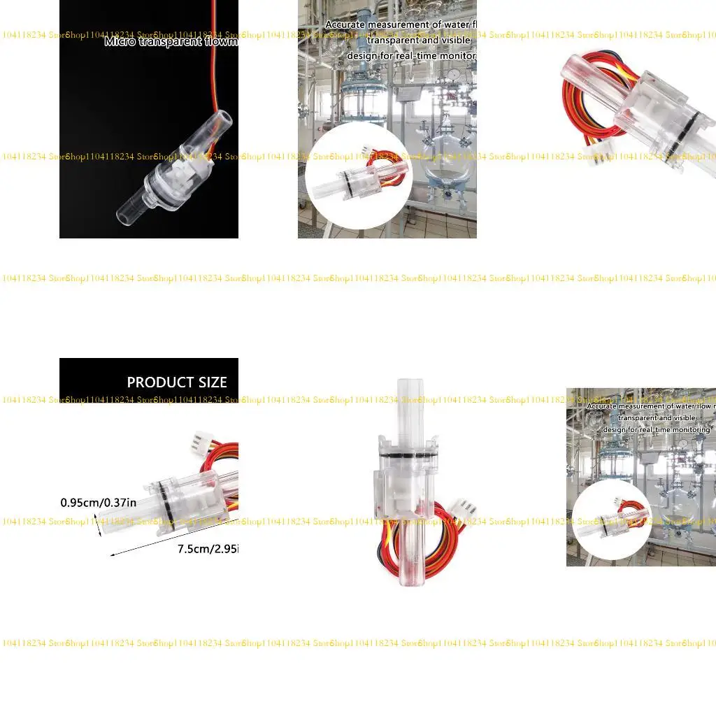 

P9FB easy installs Clear Water Flows Sensoring Small Water Flows Meter for Industrial Use