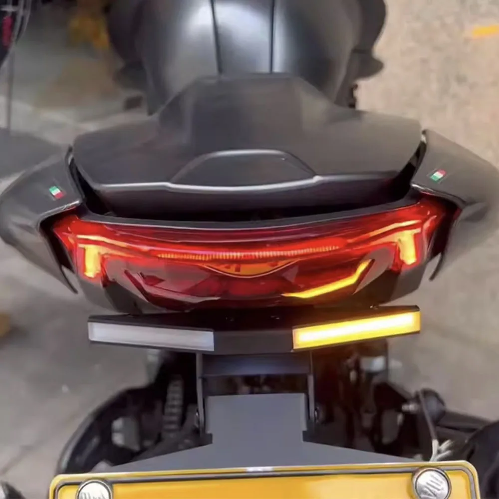 

Для мотоцикла DUCATI Monster 950, задний короткий хвост, аккуратный держатель номерного знака, комплект кронштейнов задней бабки 2021 2022