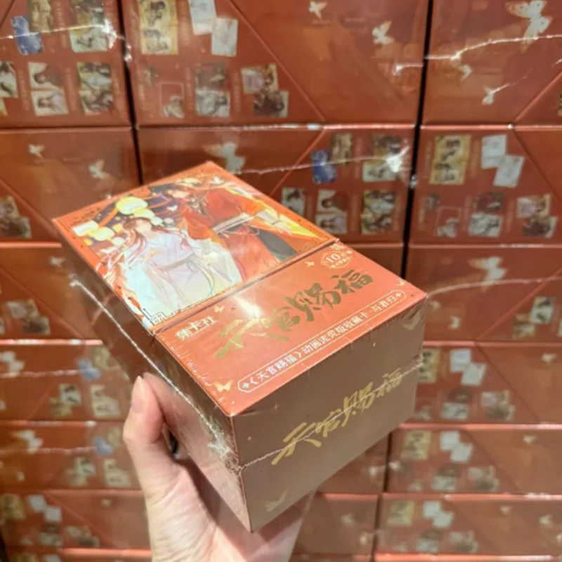 การ์ดอนิเมะ The Heavenly Official Brings Good Fortune Flow Glow Edition ชุดการ์ดเซี่ยเหลียน ฮวาเฉิง ฮวาลั่วเฟิงจุน ของขวัญสุดพิเศษ