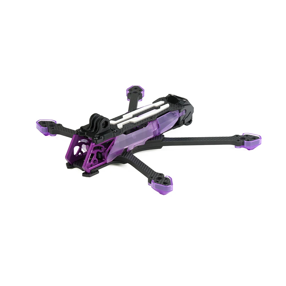 Axisflying Manta 5 SE V2 DC 5 inch Frame Purple-green Mixed Color for RC FPV Freestyle Cinematic Flying Model Spare Parts