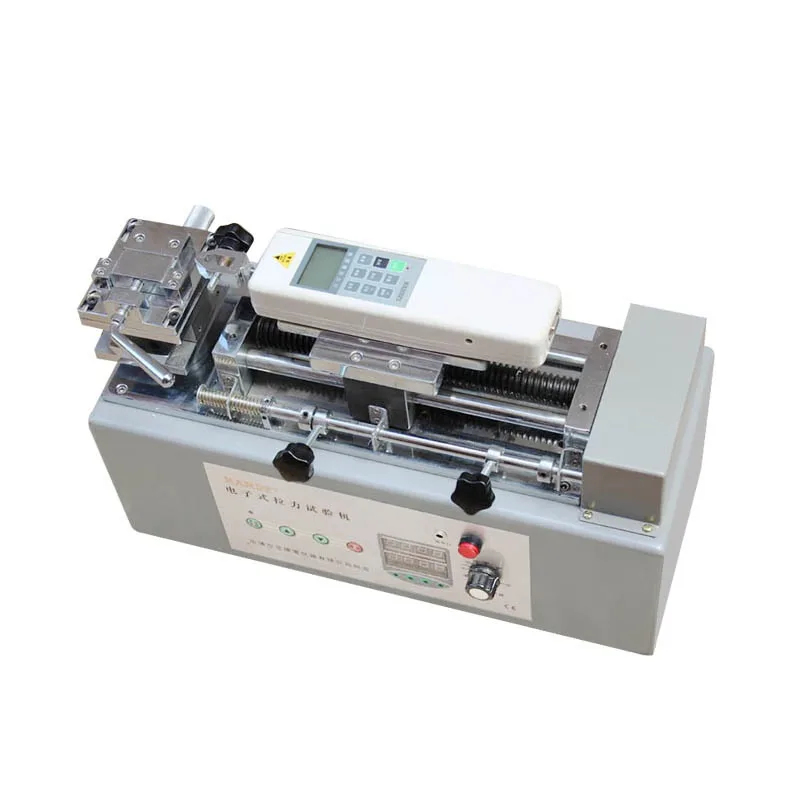 

HTH-500N Horizontal Motor Table Electric Push and Pull Force Test Machine The testing machine does not include a meter