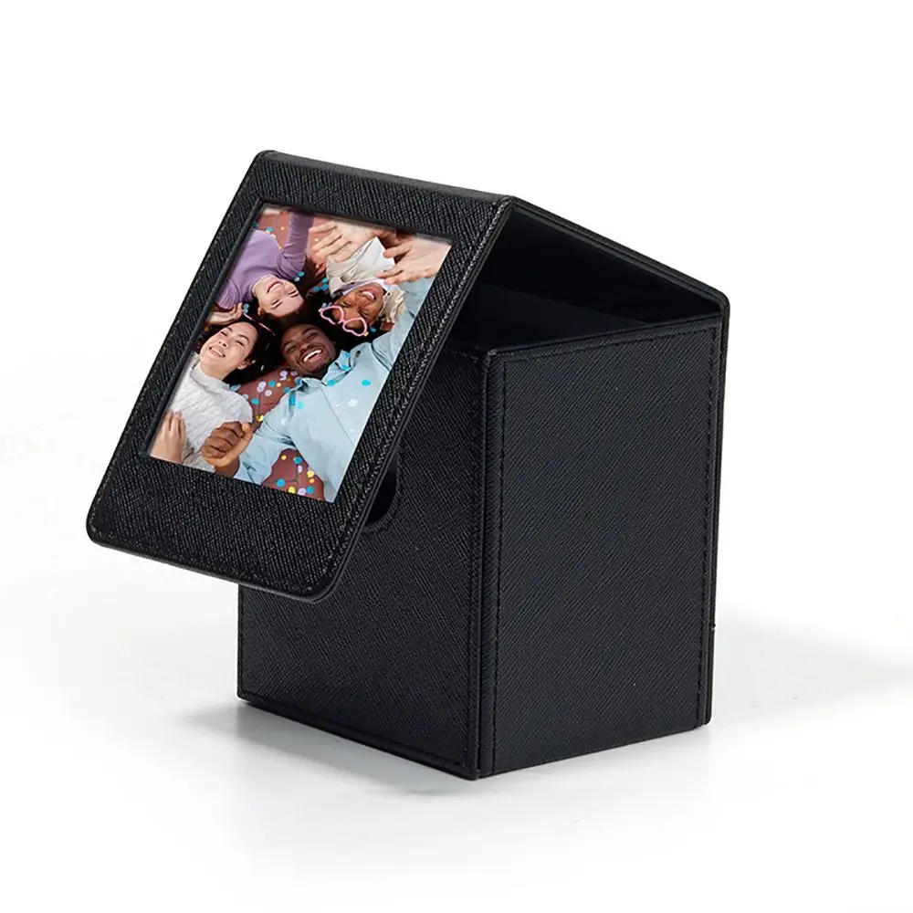 Instant Camera 4 inch-Photo Storage Box Large Capacity PVC Card Holder High Quality Household for Polaroid/Fujifilm Instax SQ