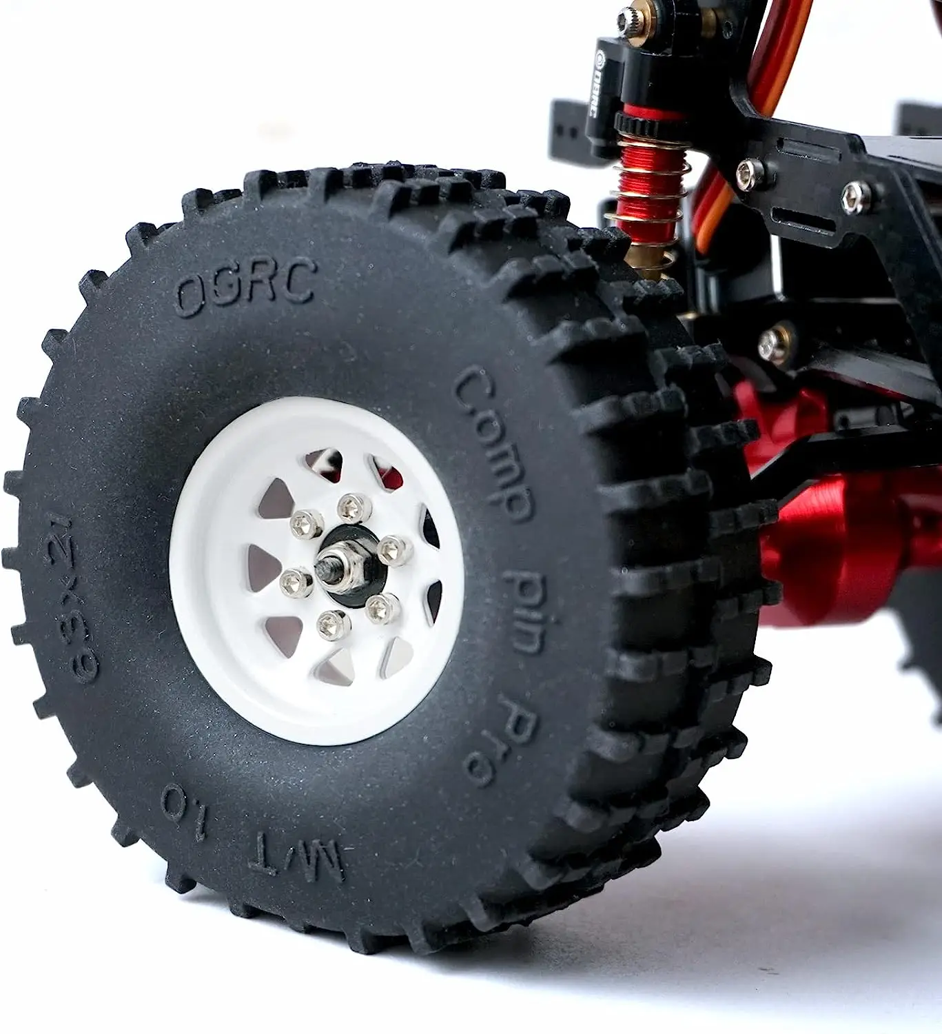 Esilun 1.0 RC Deep Dish Wheel Rims 1.0 Beadlock Wheels for 1/18 TRX4M 1/24 SCX24 C10 JLU DB Gladiator Bronco RC Crawler Car Part