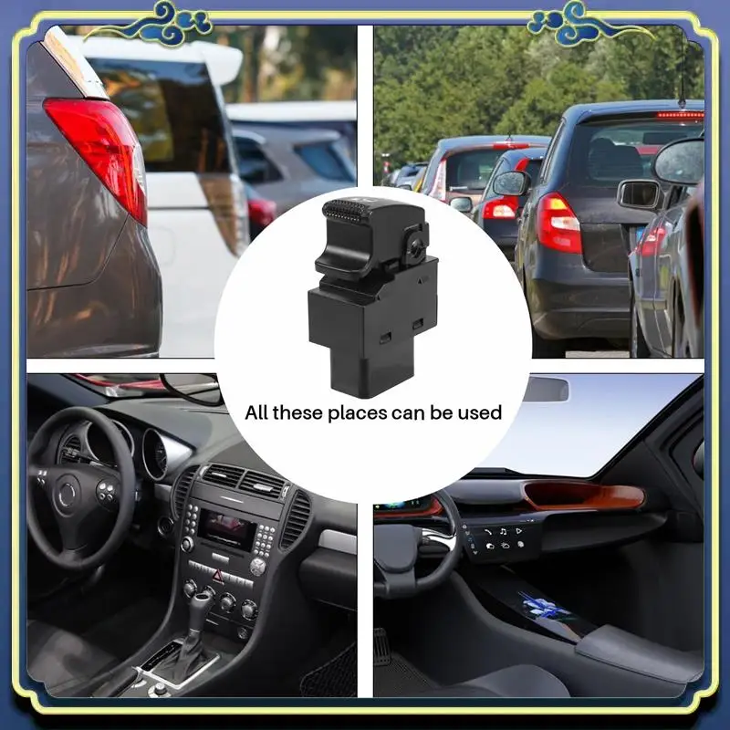 AU16-Power Window Switch Rear LH RH For Hyundai SANTA FE 2007 2008 2009 2010 2011 2012 935802B000 93580-2B000 935812B000