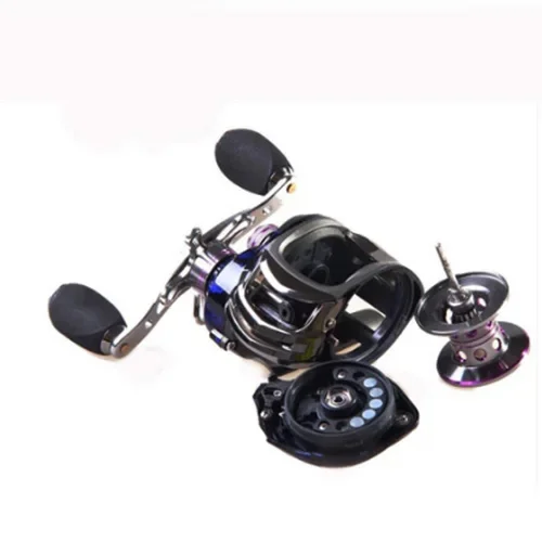 salt water 9+1BB 6.3:1 dark blue  electric fishing reel Fishing tackle baitcasting reel fishing reels