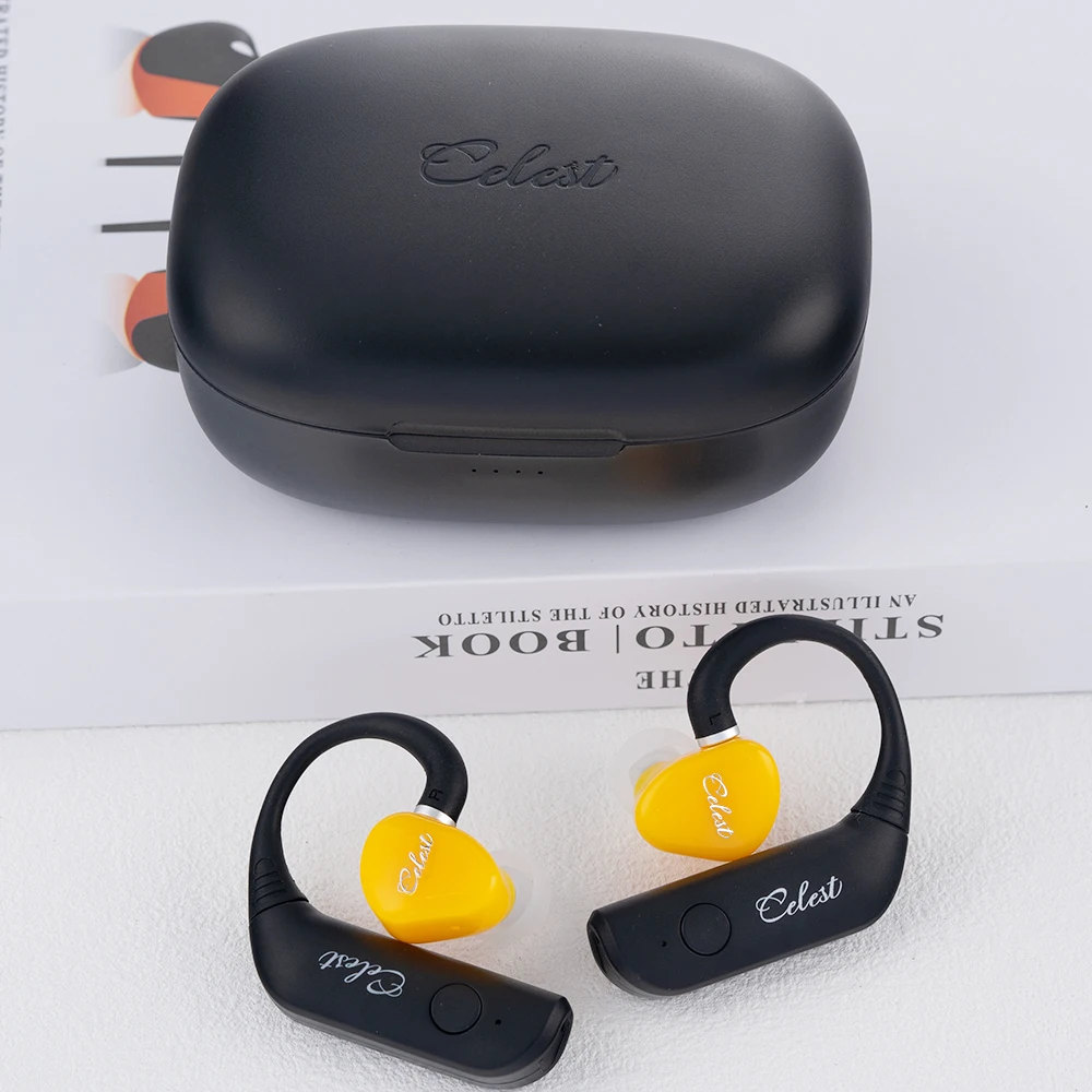 Kinera Celest T1 Rue Наушники-крючки V5.3 Беспроводные Bluetooth-наушники Водонепроницаемый кабель для гарнитуры TWS Гарнитура Hi-Fi Музыка IEMs