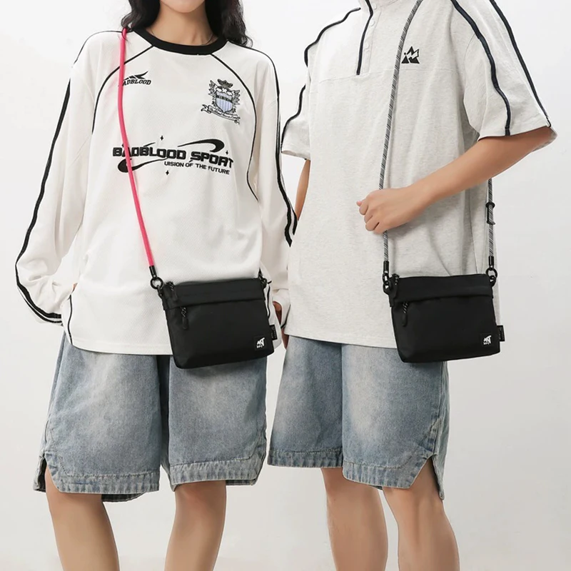 Japanese Men Crossbody Shoulder Bag,Unisex Urban/Streetwear Couple Travel Sling Bag,women Oxford Waterproof Fabric Messenger Bag