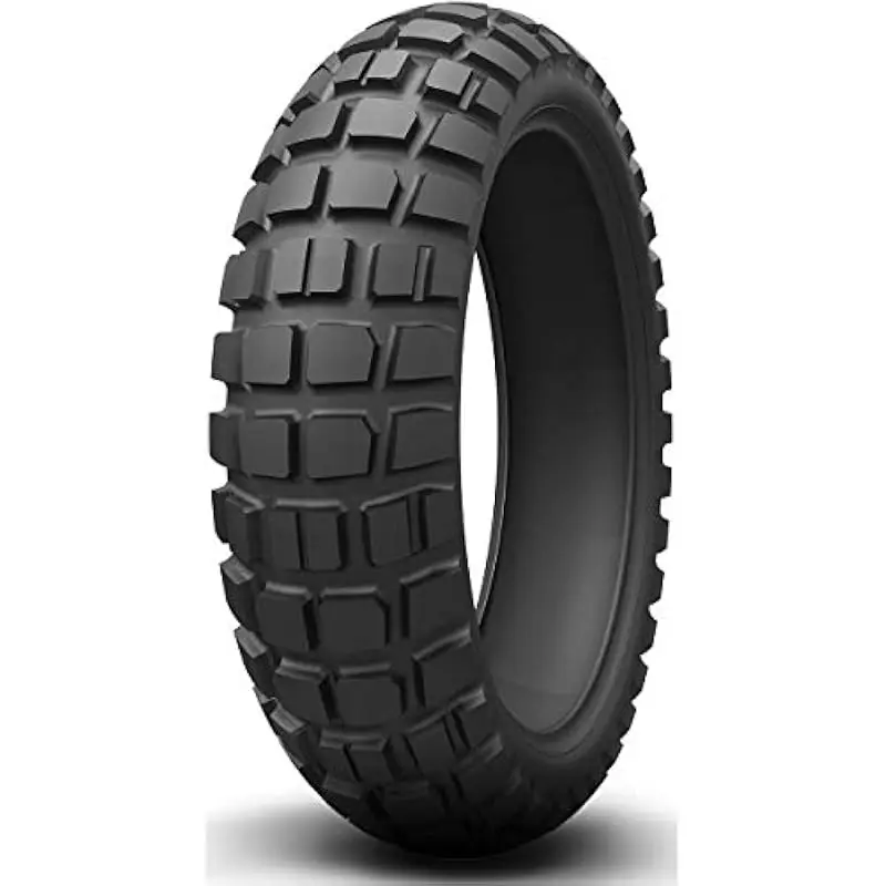 Big Block K784 Dual Purpose Rear Motorcycle Tire Size 170/60R17 Directional Tread Pattern 72Q Load Index Speed Rated For All Ter