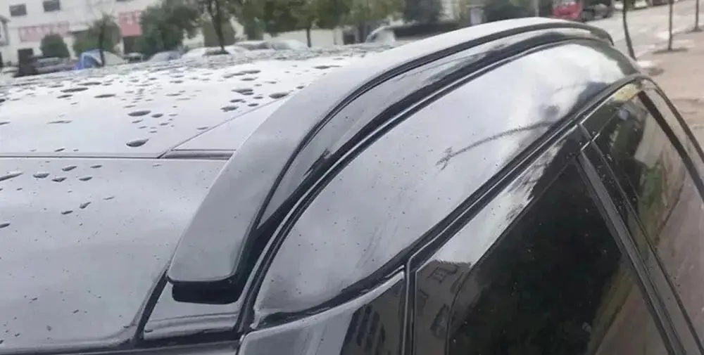 2PC Black Paste Roof Rack Carrier Fits For Land Rover Range Rover Velar 2018-2022 Self Adhesive No Drill
