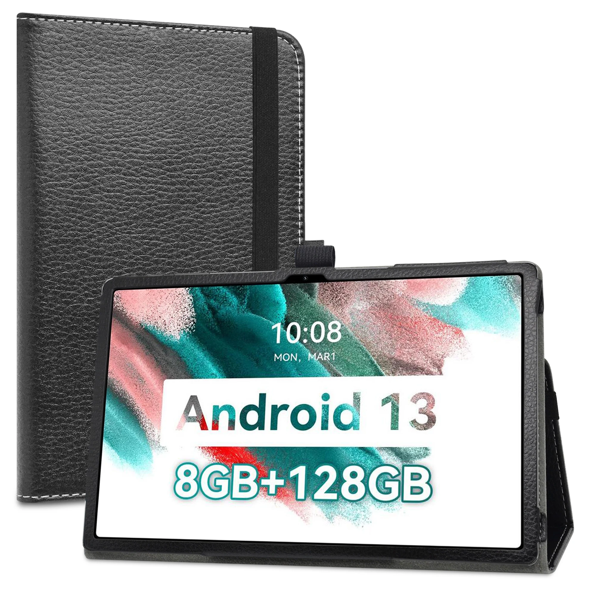 

Case For 10.5" UMIDIGI A13 Tab Tablet Folding Cover with Elastic Closure