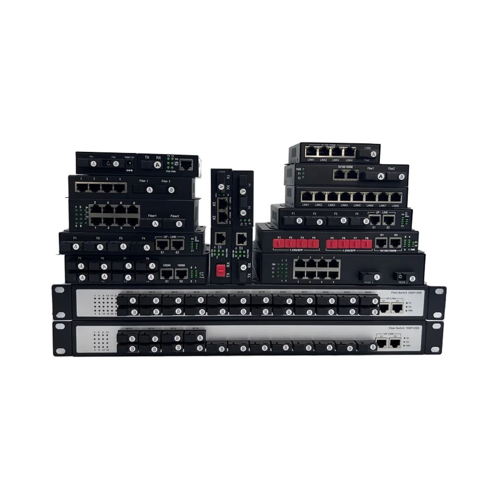 TP-Link OEM Factory High Performance 10G SFP Fiber Optic Media Converter RJ45 Transceiver Conversor de Fibra Diegotica