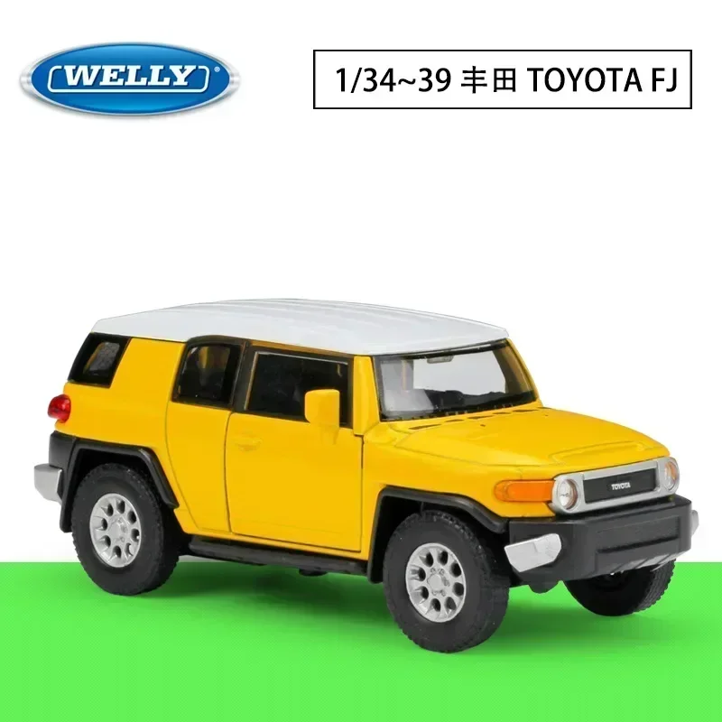 Welly 1:36 Tota Fj Suv Suvs Imitation Alloys Car Models Return Cycle