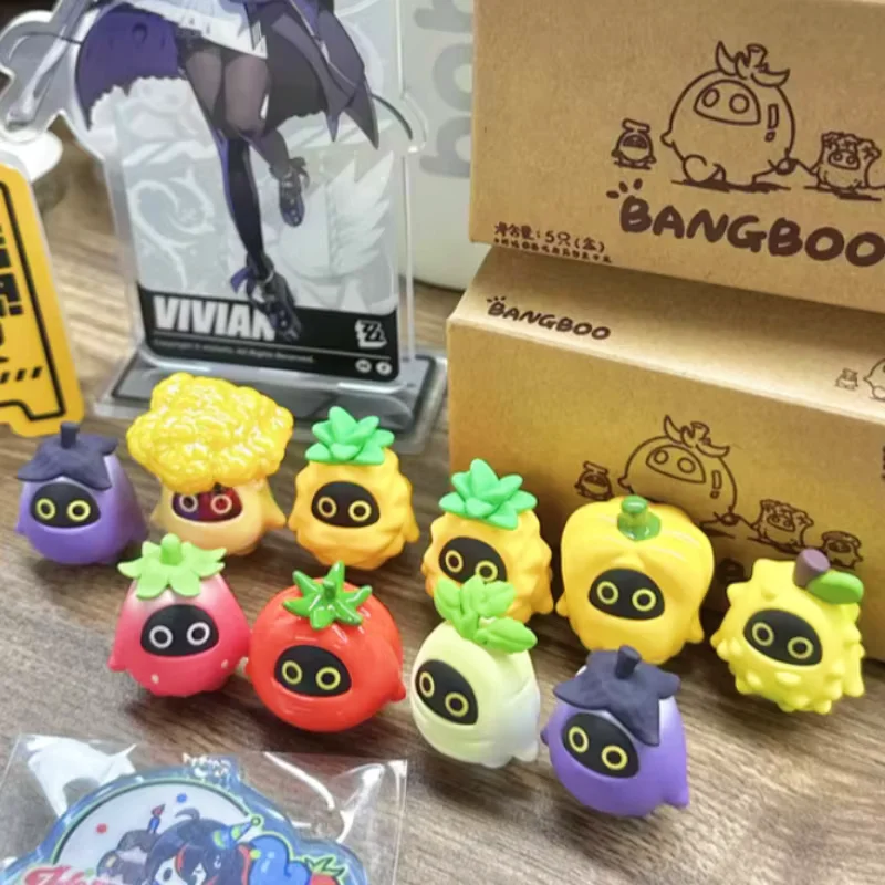 

Zenless Zone Zero Mini Blind Box - High-Quality Bamboo Vegetable & Fruit Country Series Model Toys for Decoration And Gifting