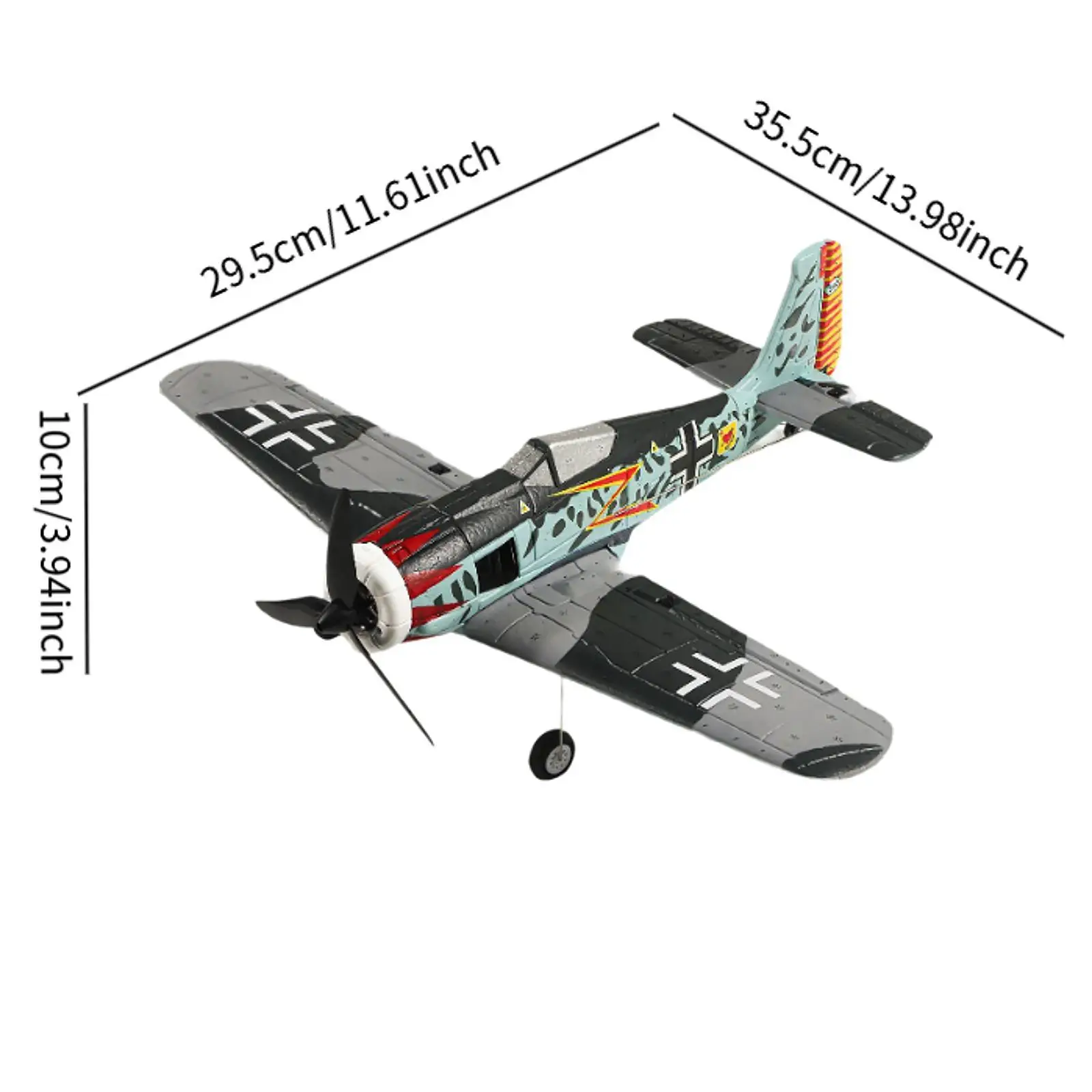 RC 飛行機 飛行機模型おもちゃ 軽量制御航空機 飛行準備完了 RC Qf013 戦闘機リモコン飛行機 大人用