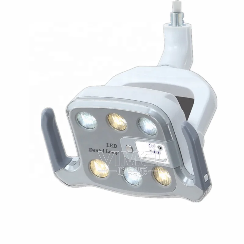 Dental equipment LED light dental dental light with 6 bulbs 9W with touch screen sensor