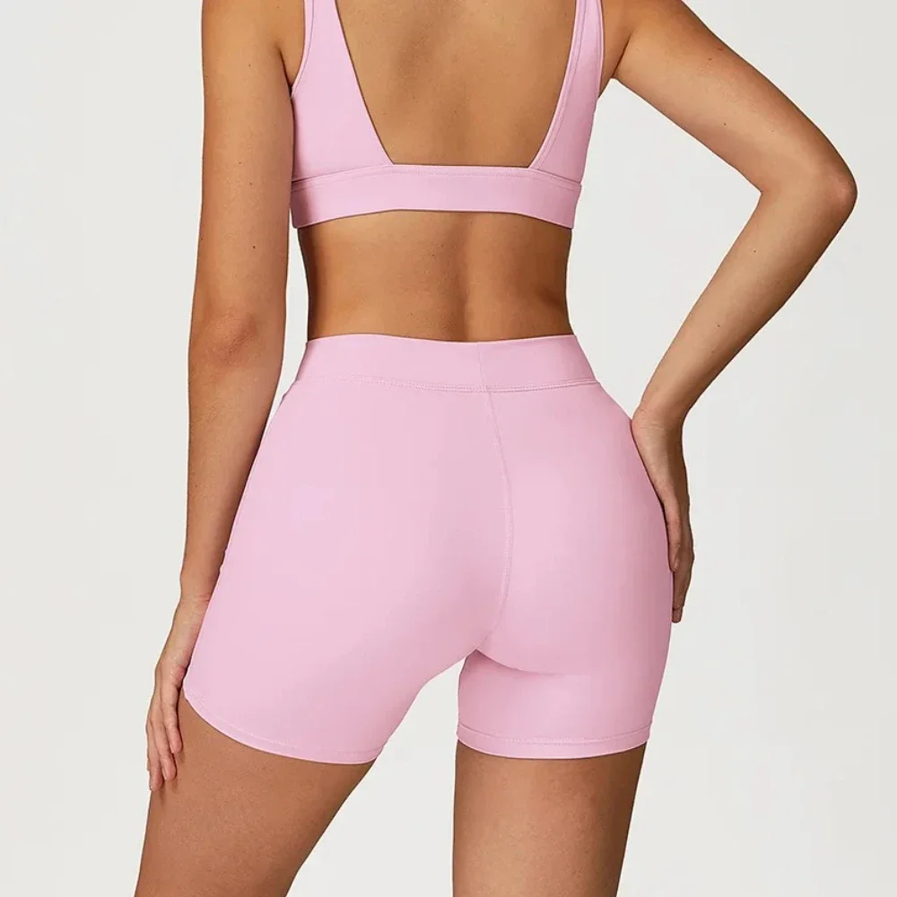

Impact Running Sports Shorts Women Buttock Lift Gym Leggings Women Cycling Tight Slim Workout Short Pants Push Up Yoga Shorts
